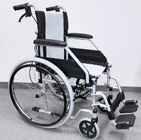 Mechanický invalidní vozík SEAL s brzdami pro doprovod 