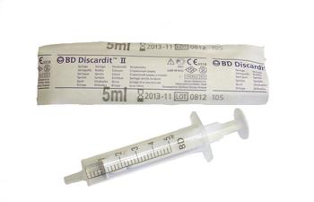 Injekční stříkačka BD 5ml / 100 ks 