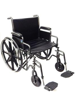Invalidní vozík zesílený Timago BIG (K7) -56cm (XL) - 1