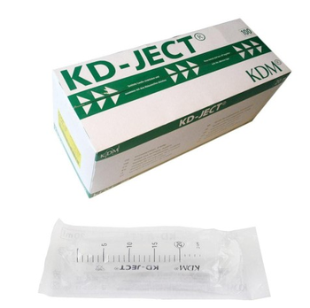 Injekční stříkačka KDM 20ml / 100ks  - 1
