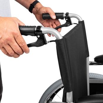 Invalidní vozík Timago Classic BD (H011) 46 cm s nafukovacími koly, nosnost 115kg - 2