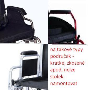 Stolek k vozíku  - 2